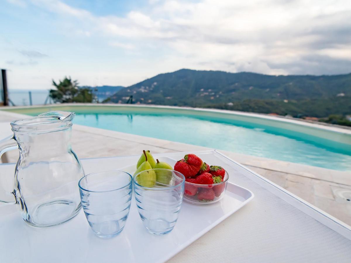 Villa Hanbury With Swimming Pool And Parking In Alassio Extérieur photo